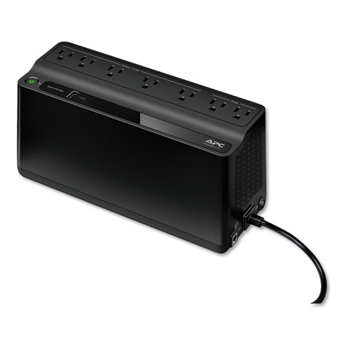 Picture of Back-UPS 600 VA Battery Backup System, 7 Outlets, 120 VA, 490 J