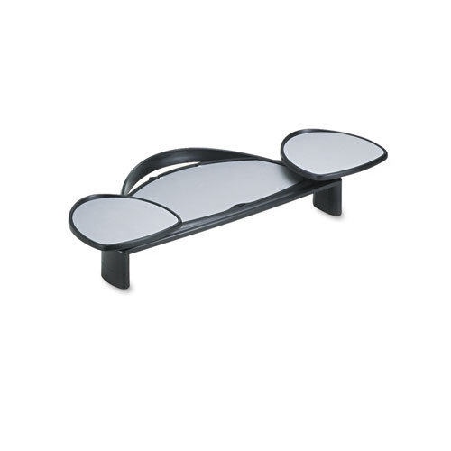 Picture of Flat Panel Monitor Stand with SmartFit, 34" x 14" x 2.5" to 4.5", Black, Supports 35 lbs