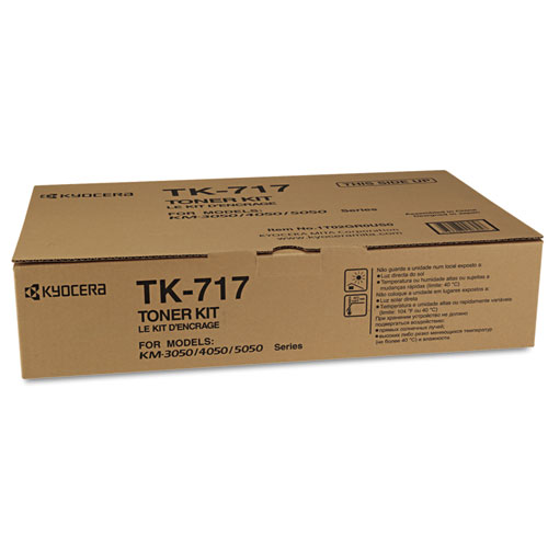 Picture of TK717 Toner, 34,000 Page-Yield, Black