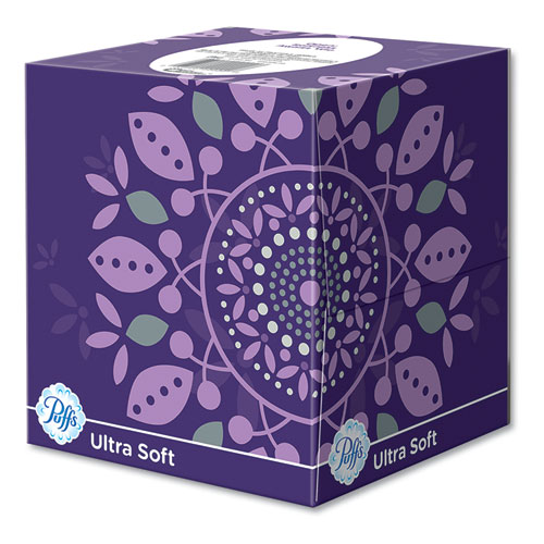 Picture of Ultra Soft Facial Tissue, 2-Ply, White, 56 Sheets/Box, 4 Boxes/Pack, 6 Packs/Carton