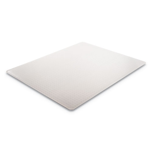 Picture of EconoMat Occasional Use Chair Mat for Low Pile Carpet, 45 x 53, Rectangular, Clear