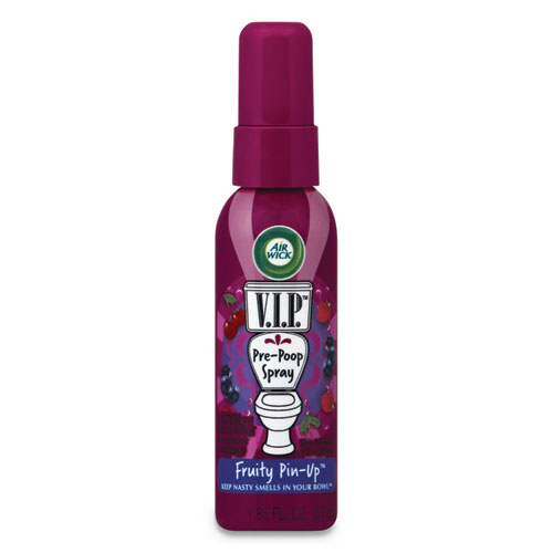 Air+Wick+V.I.P.+Pre-Poop+Spray+-+Spray+-+1.9+fl+oz+%280.1+quart%29+-+Fruity+Pin-Up+-+6+%2F+Carton