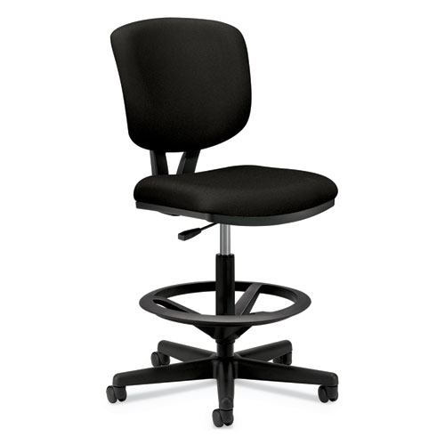 Volt+Series+Adjustable+Task+Stool%2C+Supports+Up+To+275+Lb%2C+22.88%26quot%3B+To+32.38%26quot%3B+Seat+Height%2C+Black