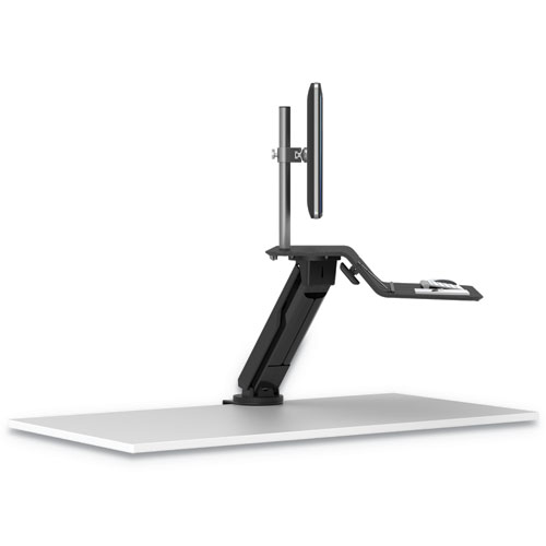 Picture of Lotus RT Sit-Stand Workstation, 48" x 30" x 42.2" to 49.2", Black