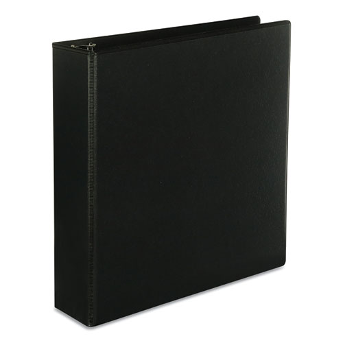 Picture of Slant D-Ring View Binder, 3 Rings, 2" Capacity, 11 x 8.5, Black