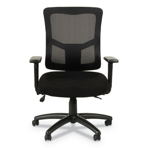 Picture of Alera Elusion II Series Mesh Mid-Back Synchro Seat Slide Chair, Supports Up to 275 lb, 17.51" to 21.06" Seat Height, Black