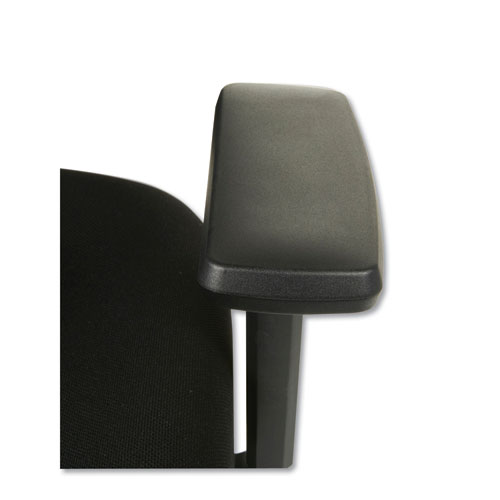 Picture of Alera Elusion II Series Mesh Mid-Back Swivel/Tilt Chair, Adjustable Arms, Supports 275lb, 17.51" to 21.06" Seat Height, Black