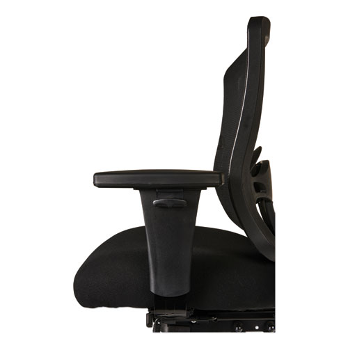 Picture of Alera Etros Series Mid-Back Multifunction with Seat Slide Chair, Supports Up to 275 lb, 17.83" to 21.45" Seat Height, Black