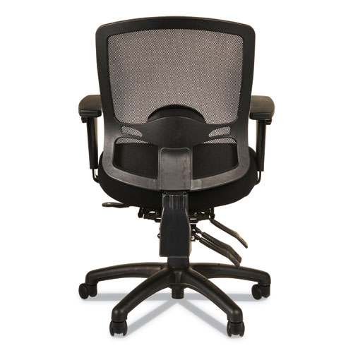 Picture of Alera Etros Series Mid-Back Multifunction with Seat Slide Chair, Supports Up to 275 lb, 17.83" to 21.45" Seat Height, Black