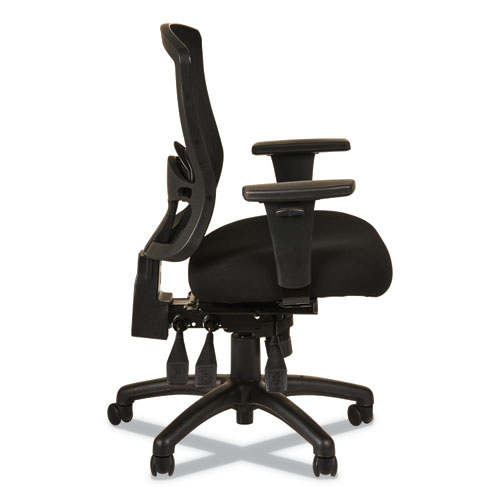 Picture of Alera Etros Series Mid-Back Multifunction with Seat Slide Chair, Supports Up to 275 lb, 17.83" to 21.45" Seat Height, Black