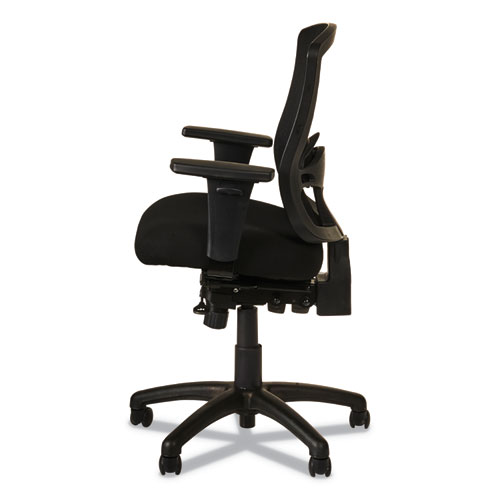 Picture of Alera Etros Series Mid-Back Multifunction with Seat Slide Chair, Supports Up to 275 lb, 17.83" to 21.45" Seat Height, Black