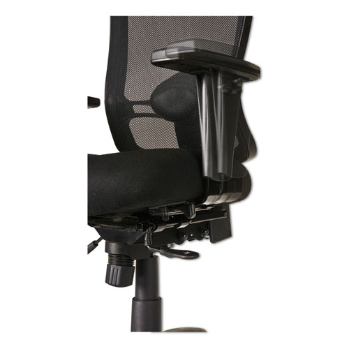 Picture of Alera Etros Series Mid-Back Multifunction with Seat Slide Chair, Supports Up to 275 lb, 17.83" to 21.45" Seat Height, Black