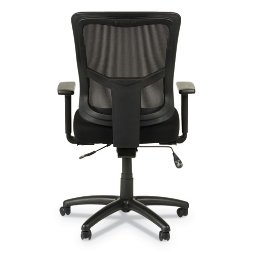 Picture of Alera Elusion II Series Mesh Mid-Back Synchro Seat Slide Chair, Supports Up to 275 lb, 17.51" to 21.06" Seat Height, Black