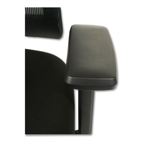 Picture of Alera Elusion II Series Mesh Mid-Back Synchro Seat Slide Chair, Supports Up to 275 lb, 17.51" to 21.06" Seat Height, Black