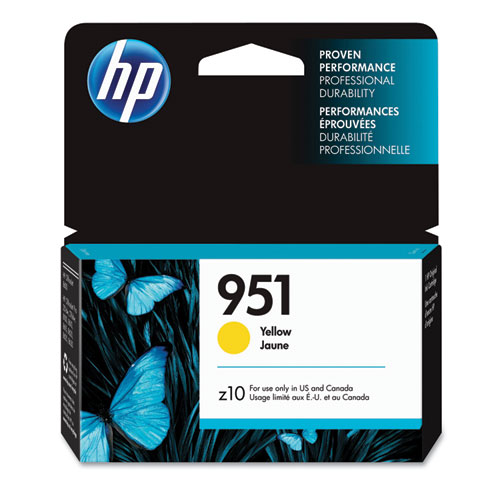 Picture of HP 951, (CN052AN) Yellow Original Ink Cartridge