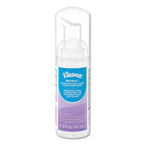 Picture of Ultra Moisturizing Foam Hand Sanitizer, 1.5 oz Pump Bottle, Unscented