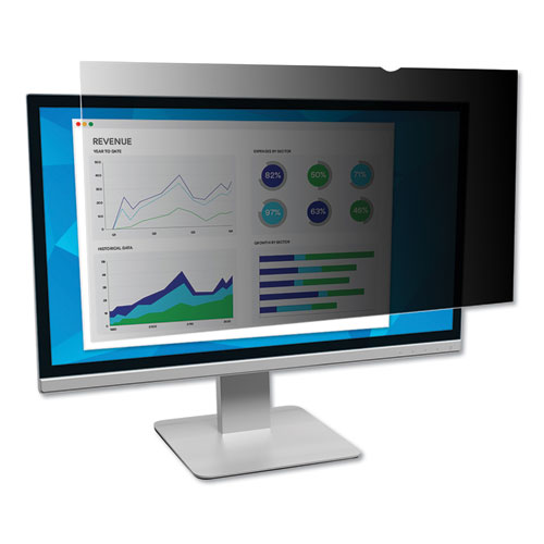 Picture of Frameless Blackout Privacy Filter for 22" Widescreen Flat Panel Monitor, 16:10 Aspect Ratio