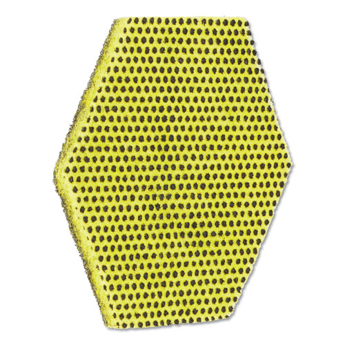 Picture of Dual Purpose Scour Pad, 5 x 5.75, Green/Yellow, 15/Carton