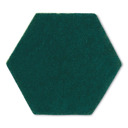 Picture of Dual Purpose Scour Pad, 5 x 5.75, Green/Yellow, 15/Carton