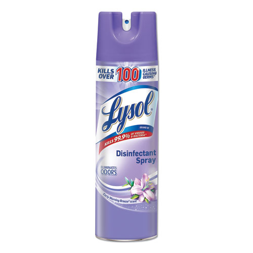 Disinfectant Spray, Early Morning Breeze Scent, 19oz Aerosol
