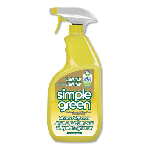 Picture of Industrial Cleaner and Degreaser, Concentrated, Lemon, 24 oz Spray Bottle, 12/Carton