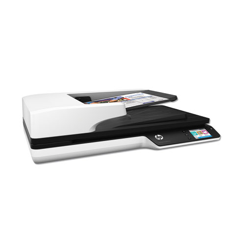 Picture of Scanjet Pro 2500 f1 Flatbed Scanner, 1200 dpi Optical Resolution, 50-Sheet Duplex Auto Document Feeder