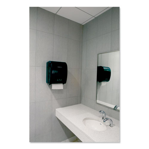 Picture of Xtra Mechanical Hands-Free Towel Dispenser, 12.31 x 9.31 x 15.94, Black