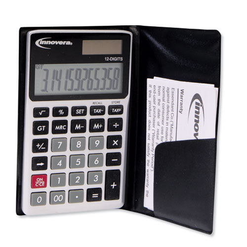 Picture of 15922 Pocket Calculator, 12-Digit LCD