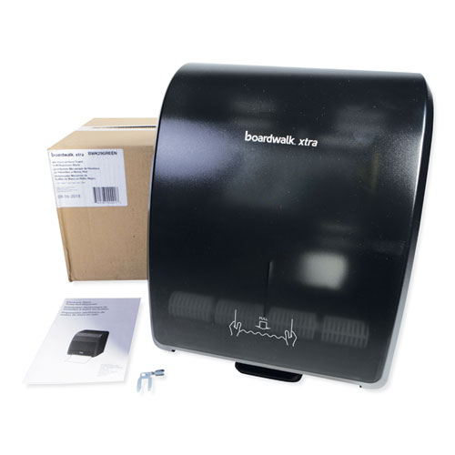 Picture of Xtra Mechanical Hands-Free Towel Dispenser, 12.31 x 9.31 x 15.94, Black