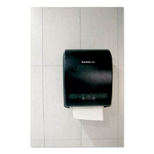 Picture of Xtra Mechanical Hands-Free Towel Dispenser, 12.31 x 9.31 x 15.94, Black