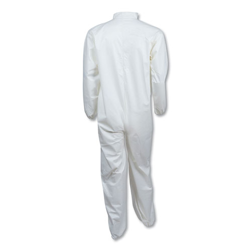 Picture of A40 Elastic-Cuff and Ankles Coveralls, 4X-Large, White, 25/Carton