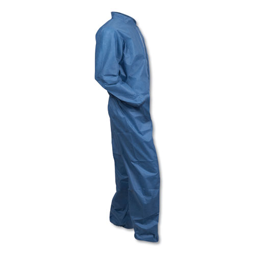 Picture of A20 Coveralls, MICROFORCE Barrier SMS Fabric, X-Large, Blue, 24/Carton