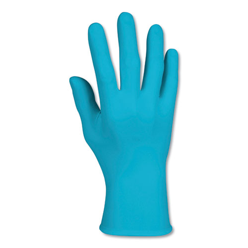 Picture of G10 Blue Nitrile Gloves, General Purpose, 242 mm Length, Small, 100/Box