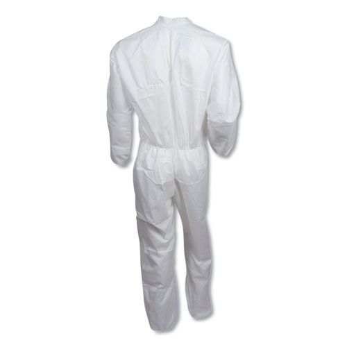 Picture of A30 Elastic-Back Coveralls, White, 2X-Large, 25/Carton
