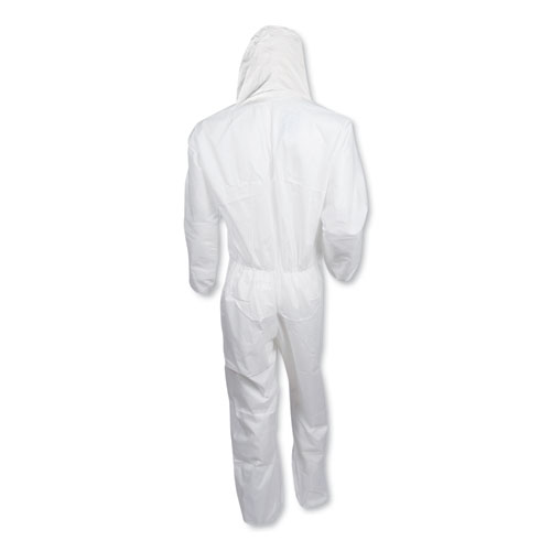 Picture of A20 Breathable Particle Protection Coveralls, Zip Closure, 3X-Large, White