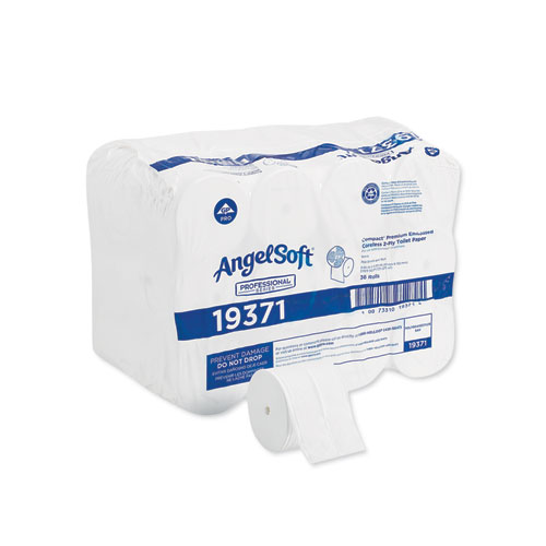 Compact+Coreless+Bath+Tissue%2C+Septic+Safe%2C+2-Ply%2C+White%2C+750+Sheets%2Froll%2C+36%2Fcarton