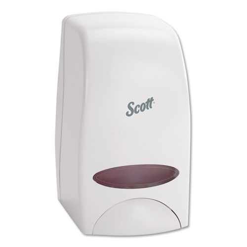 Picture of Essential Manual Skin Care Dispenser, 1,000 mL, 5 x 5.25 x 8.38, White