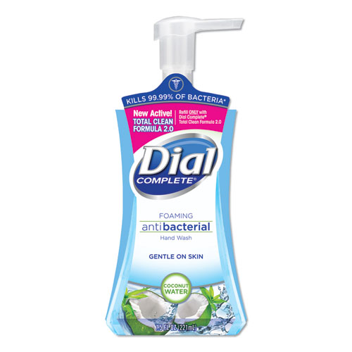 Picture of Antibacterial Foaming Hand Wash, Coconut Water, 7.5 oz Pump Bottle, 8/Carton