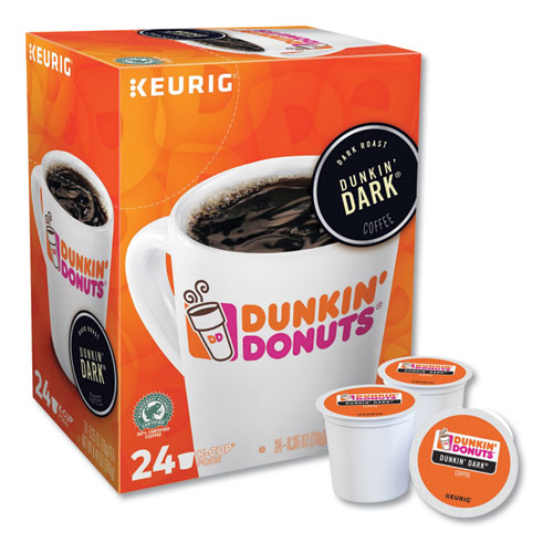 Picture of K-Cup Pods, Dunkin' Dark Roast, 24/Box