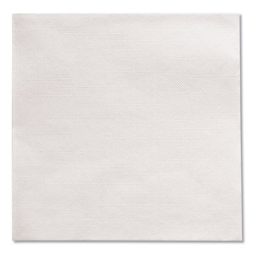 Picture of Beverage Napkins, Single-Ply, 9 1/2 x 9 1/2, White, 4000/Carton