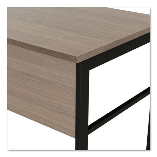 Picture of Urban Series Desk Workstation, 59" x 23.75" x 29.5", Natural Walnut