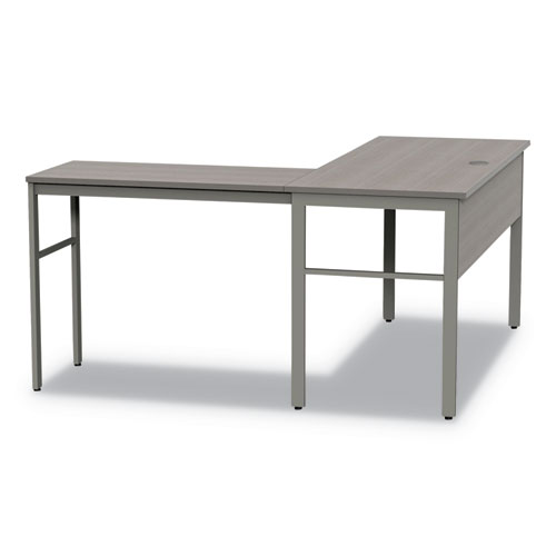 Picture of Urban Series L- Shaped Desk, 59" x 59" x 29.5", Ash