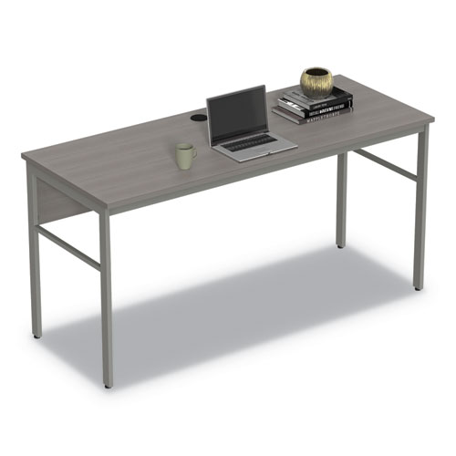 Picture of Urban Series Desk Workstation, 59" x 23.75" x 29.5", Ash