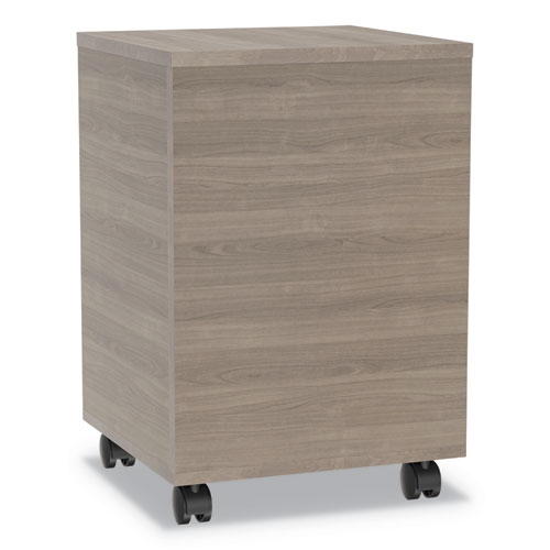 Picture of Urban Mobile File Pedestal, Left or Right, 2-Drawers: Box/File, Legal/A4, Natural Walnut, 16" x 15.25" x 23.75"