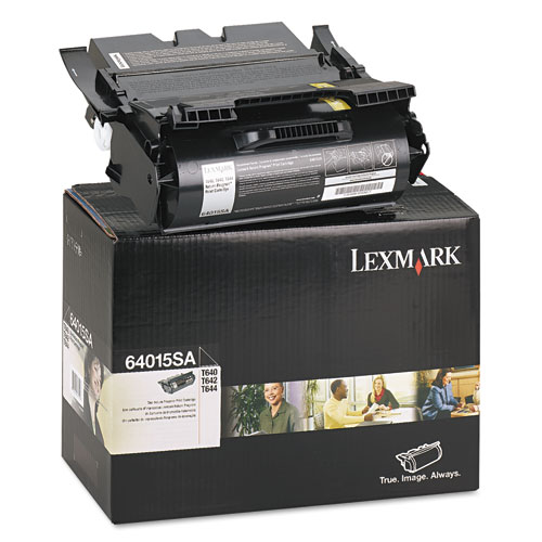 Picture of 64015SA Return Program Toner, 6,000 Page-Yield, Black