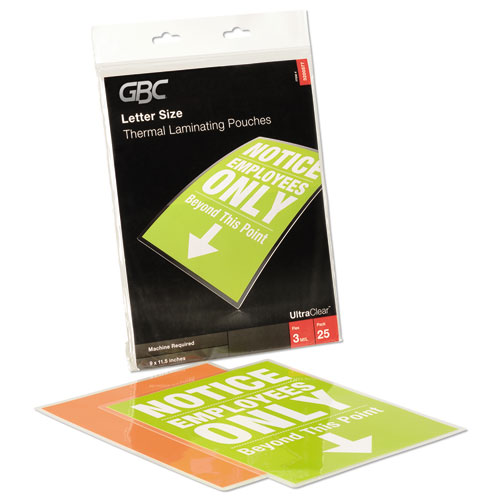 Ultraclear+Thermal+Laminating+Pouches%2C+3+Mil%2C+9%26quot%3B+X+11.5%26quot%3B%2C+Gloss+Clear%2C+25%2Fpack