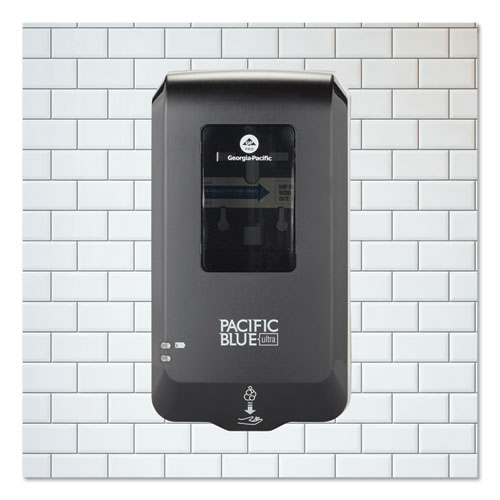 Picture of Pacific Blue Ultra Automated Touchless Soap/Sanitizer Dispenser, 1,000 mL, 6.54 x 11.72 x 4, Black