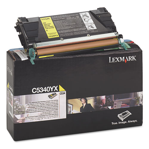 Picture of C5340YX Return Program High-Yield Toner, 7,000 Page-Yield, Yellow