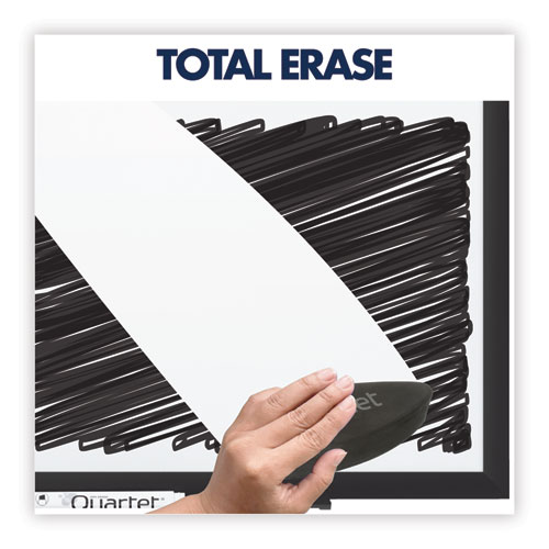 Picture of Classic Series Total Erase Dry Erase Boards, 96" x 48", White Surface, Black Aluminum Frame