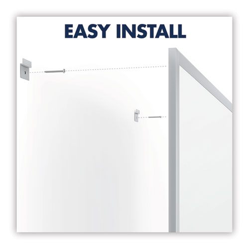 Picture of Classic Series Nano-Clean Dry Erase Board, 96" x 48", White Surface, Satin Aluminum Frame